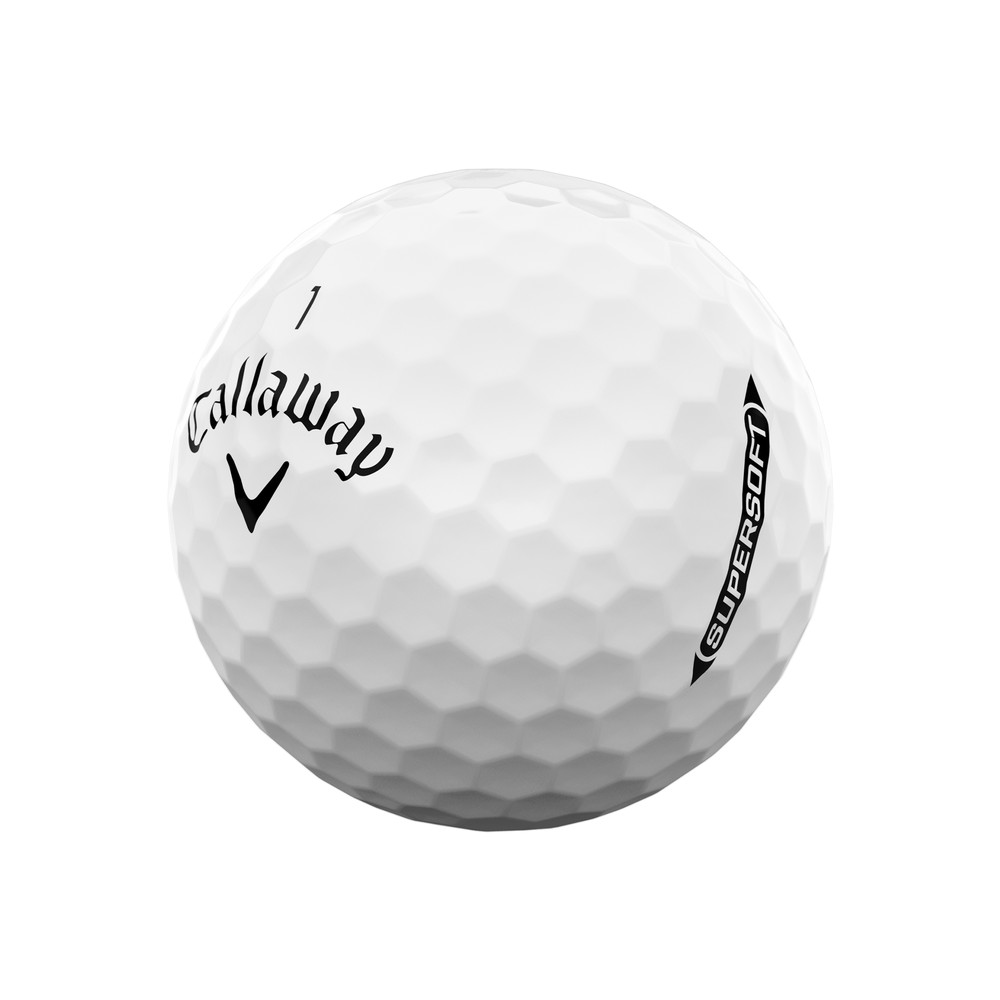Dutzend Golfbälle Callaway Supersoft – Verschiedene Farben – Bild 3
