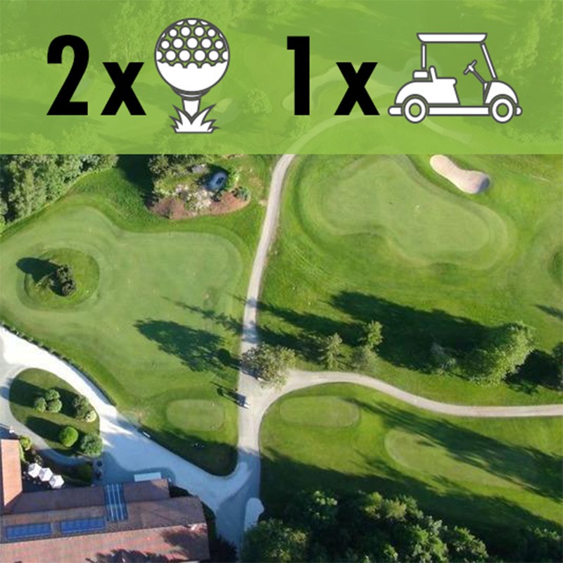2 x Greenfee + Golfcart Golfclub Velden-Wörthersee