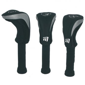 Schlägerhauben Masters Golf HeadKase XT Set 3 Black