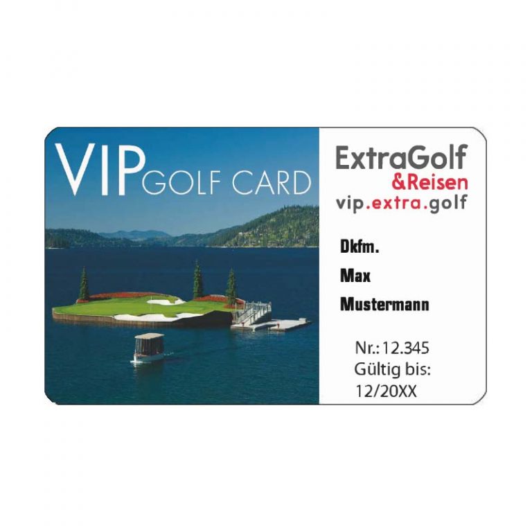 VIP Golf Card 2021 GOLFdirekt Shop
